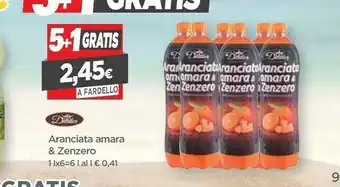 DPiù Aranciata Amaro Zenzero offerta