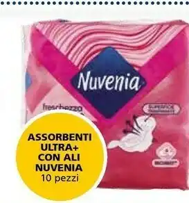 Nuvenia Assorbenti Ultra+ Con Ali 10 Pezzi