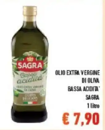 Conad Sagra Olio Extra Vergine Di Oliva Bassa Acidita 1 litro offerta