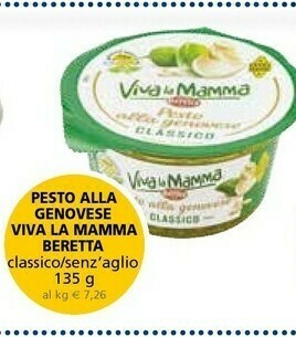 Il Gigante Beretta Pesto Alla Genovese Viva La Mamma offerta