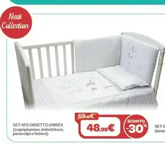 Set 4Pz Orsetto Unisex