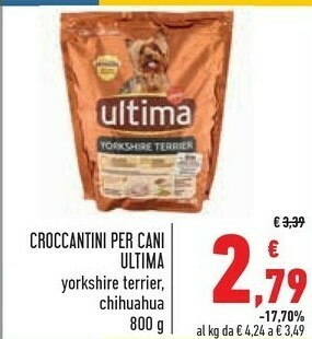 Conad Ultima Croccantini Per Cani offerta