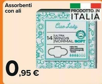 Carrefour Market Assorbenti Con Ali offerta