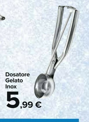 Carrefour Market Dosatore Gelato Inox offerta