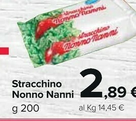 Carrefour Market Nonno Nanni Stracchino 200g offerta