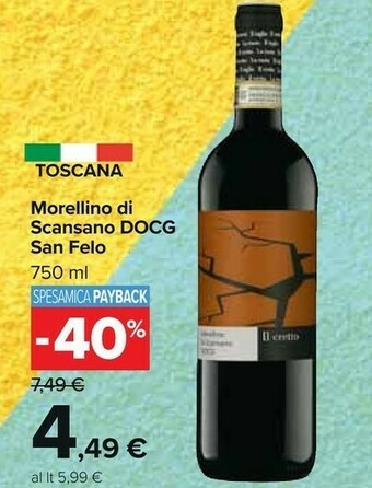 San Felo - Morellino Di Scansano 750 G(ml)