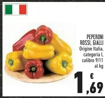 Conad Sapori Peperoni Rossi offerta