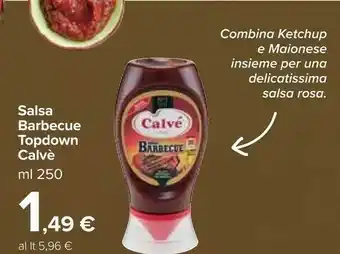 Carrefour Market Calvè Salsa Barbecue Topdown offerta