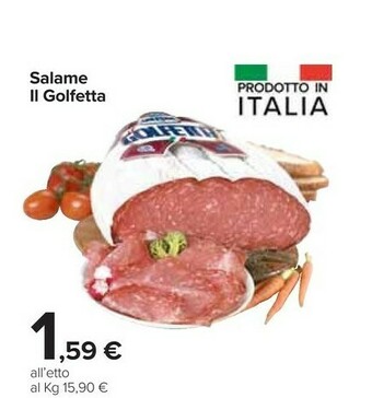 Carrefour Market Golfera Salame Il Golfetta offerta