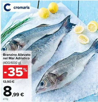 Carrefour Market Branzino Allevato Nel Mar Adriatico offerta