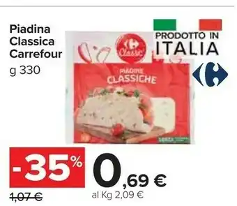 Carrefour Market Piadina Classica offerta