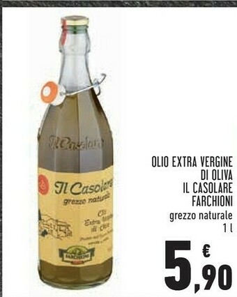 Conad Farchioni Olio Extra Vergine Di Oliva Il Casolare Grezzo Naturale 1000 G(ml) offerta