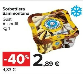 Carrefour Market Sammontana Sorbettiera offerta