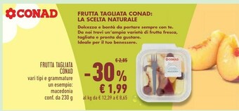 Conad Conad Frutta Tagliata offerta