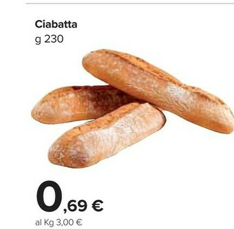 Carrefour Market Ciabatta offerta