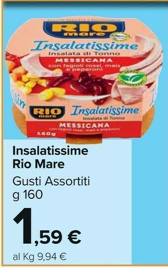 Carrefour Rio Mare Insalatissime offerta