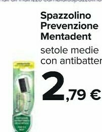 Carrefour Mentadent Spazzolino Prevenzione offerta