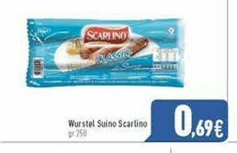 Scarlino - Wurstel Classici di Suino 250 g(ml)