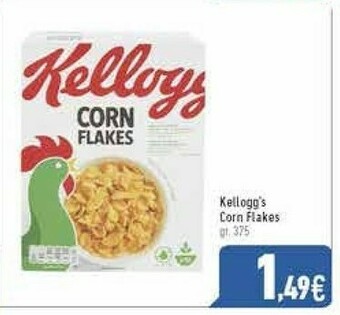 C+C Italmarket Kellogg's - Corn Flakes 375 g(ml) offerta