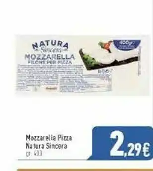 C+C Italmarket Natura sincera Mozzarella Pizza 400g offerta