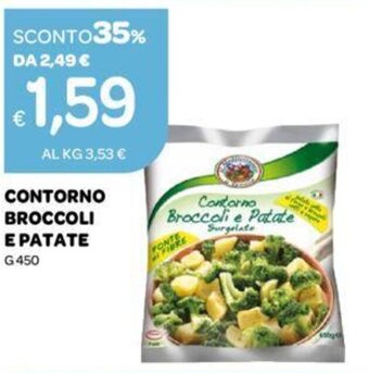 Ekom Contorno Broccoli e Patate g 450 offerta