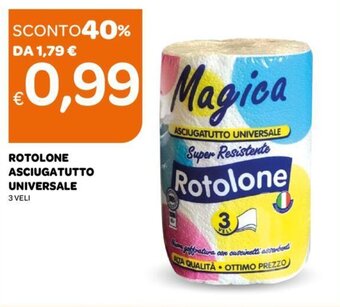 Ekom Rotolone Asciugatutto Universale 3 veli offerta
