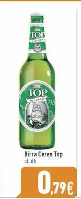 C+C Italmarket Ceres Ceres - Birra Top Pilsner 660 g(ml) offerta
