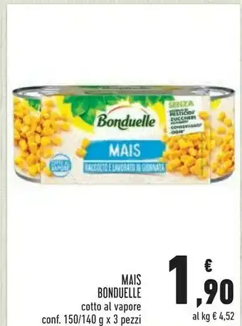 Conad Margherita Bonduelle Bonduelle - Mais 140 g(ml) offerta