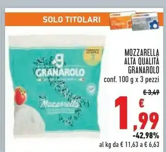 Conad Margherita Granarolo Panna Da Cucina UHT Accadì Senza Lattosio 300 G(ml) offerta