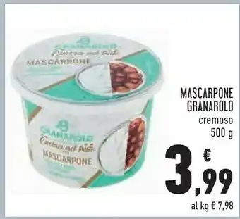 Conad Margherita Granarolo Mascarpone Cremoso 500 G(ml) offerta