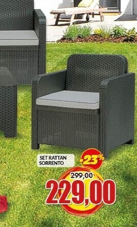 Risparmio Casa Set rattan sorrento offerta