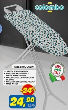 Risparmio Casa Colombo asse stiro color offerta