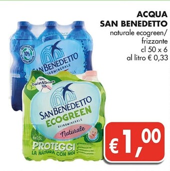 Coal San benedetto acqua offerta