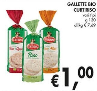 Coal Curtiriso gallette bio offerta