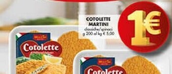 Coal Martini cotolette offerta