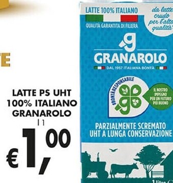 Coal Granarolo latte ps uht 100% italiano offerta