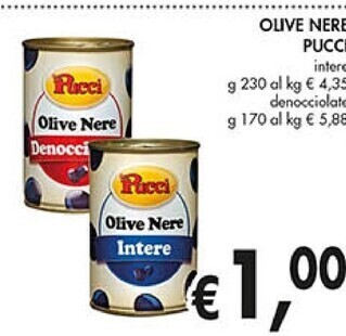 Coal Pucci olive nere offerta