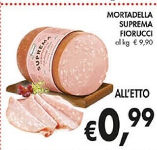 Coal Fiorucci mortadella suprema offerta