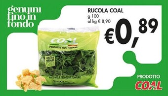 Coal Coal rucola offerta