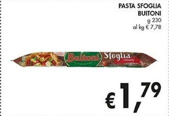 Coal Buitoni pasta sfoglia offerta