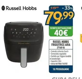 Sinergy Russell hobbs friggitrice aria 27160-56 offerta