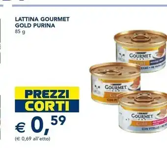 Esselunga Gourmet gold lattina purina offerta