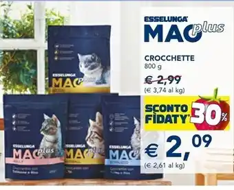 Esselunga Esselunge mao plus - crocchette offerta