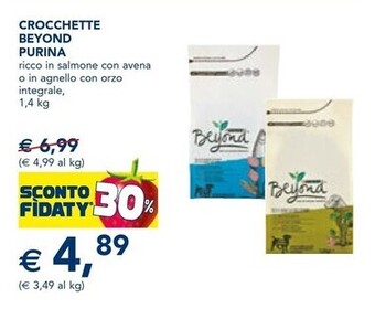 Esselunga Purina crocchette beyond offerta