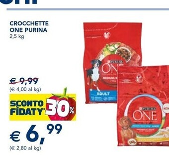 Esselunga Purina crocchette one offerta