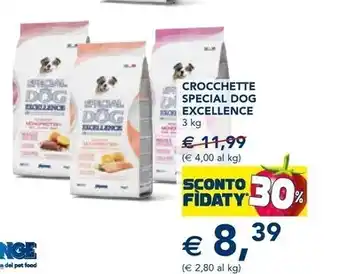 Esselunga Special dog crocchette o excellence offerta