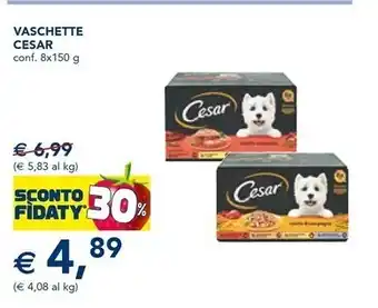 Esselunga Cesar vaschette offerta