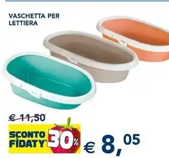 Esselunga Vaschetta per lettiera offerta