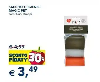 Esselunga Magic pet sacchetti igienici offerta