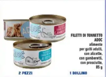 Conad Filetti Di Tonnetto Adoc 85 g offerta